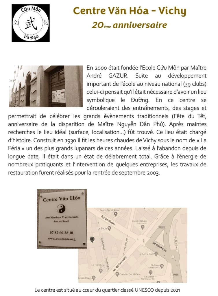 20 ans centre Van Hoa 1